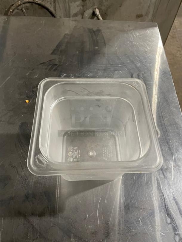Commercial Polycarbonate Clear Food Pans! 10X Your Bid! - Image 3 of 4
