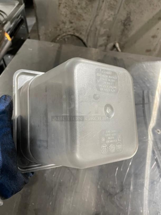 Commercial Polycarbonate Clear Food Pans! 10X Your Bid! - Image 4 of 4