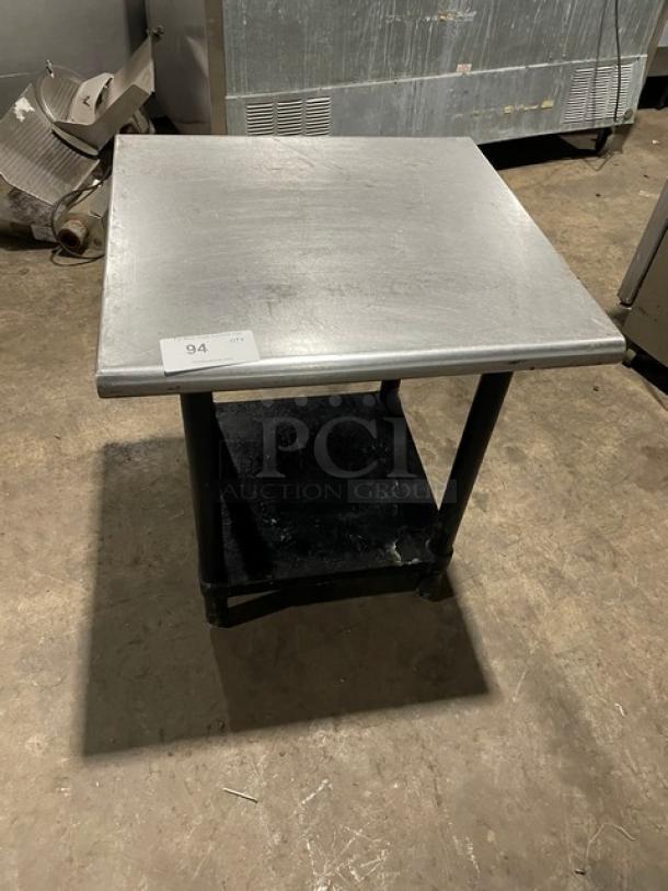 Commercial Stainless Steel Worktop Table!  With Storage Shelf Underneath! - Image 1 of 5