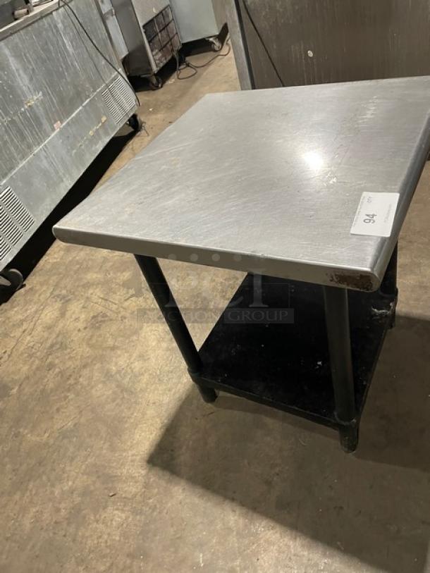 Commercial Stainless Steel Worktop Table!  With Storage Shelf Underneath! - Image 2 of 5