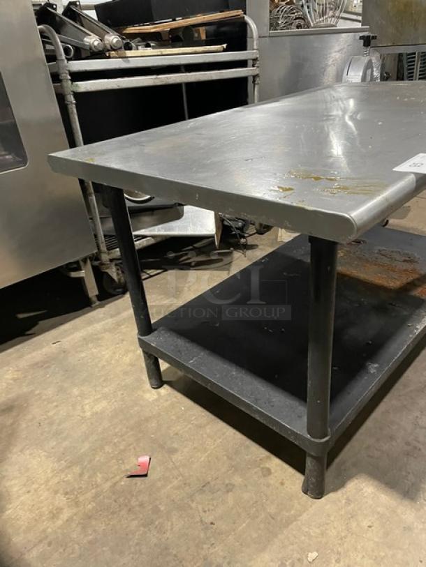 Commercial Stainless Steel Worktop Table!  With Storage Shelf Underneath! - Image 2 of 6