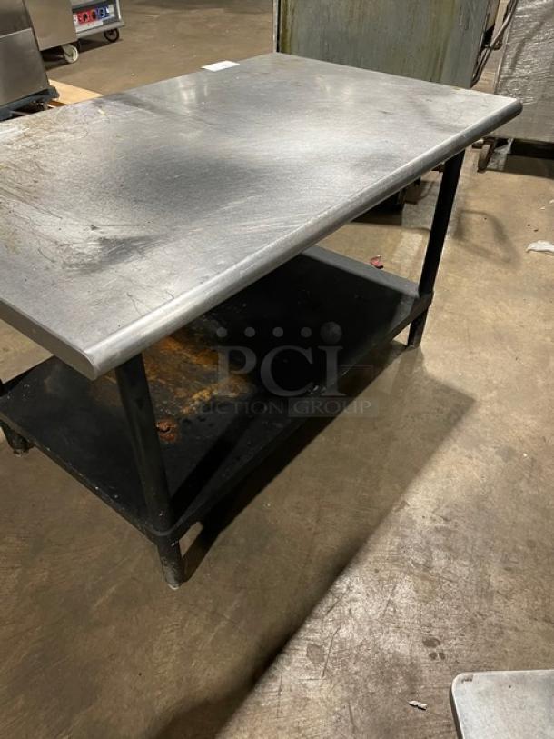 Commercial Stainless Steel Worktop Table!  With Storage Shelf Underneath! - Image 4 of 6