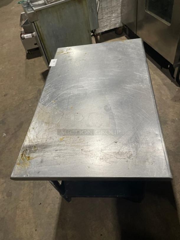 Commercial Stainless Steel Worktop Table!  With Storage Shelf Underneath! - Image 5 of 6