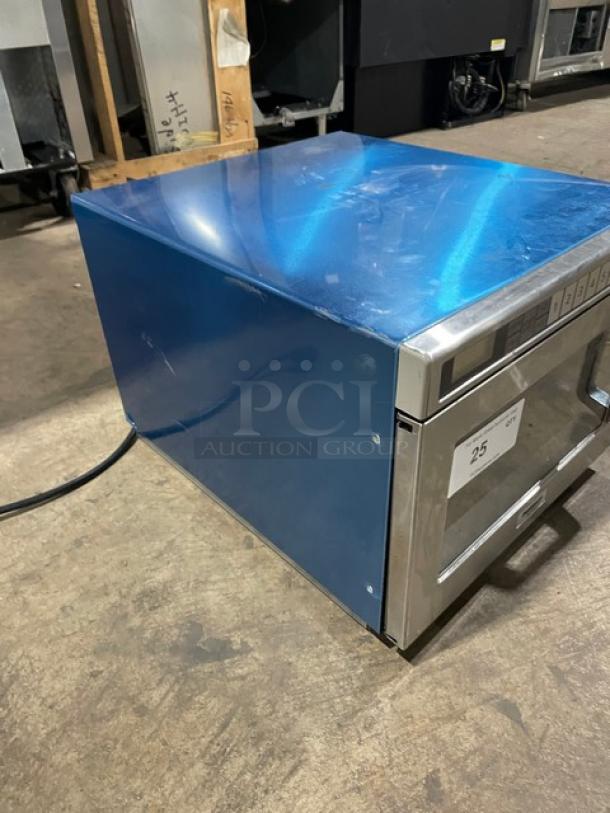 Panasonic Commercial Countertop Microwave Oven! All stainless Steel! With Touch Pad! 208/230V! Model: NE-17521 SN: 6CD2090015! - Image 2 of 8