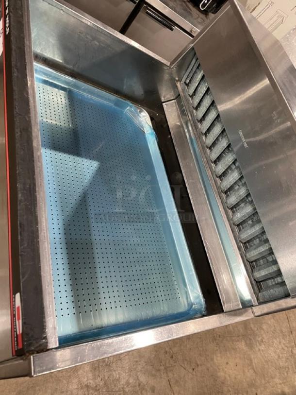 Carter Hoffmann Commercial Electric Powered Countertop Crisp N' Hold Fry Warming Dump Station! All Stainless Steel! On Legs! 208V 1 Phase! Model: CNH28 SN: CNH28-1 052019 725859! - Image 5 of 9