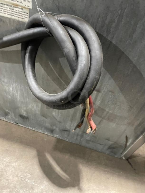 Imperial Commercial Electric Powered 6 Burner Hot Plate Range! With Full Sized Oven Underneath! With Backsplash & Overhead Salamander Shelf! All Stainless Steel! With Metal Oven Racks! - Image 8 of 8