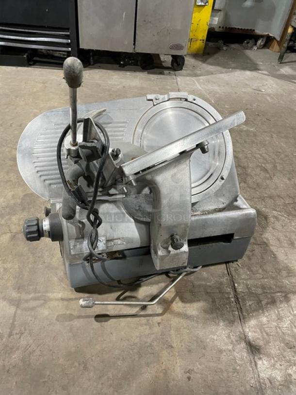Hobart Commercial Countertop Stainless Steel Meat Slicer! 120V 1 Phase! Model: 2712 SN: 56-1207-821! - Image 2 of 8