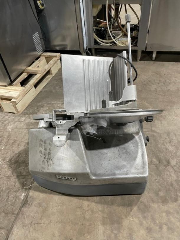 Hobart Commercial Countertop Stainless Steel Meat Slicer! 120V 1 Phase! Model: 2712 SN: 56-1207-821! - Image 3 of 8