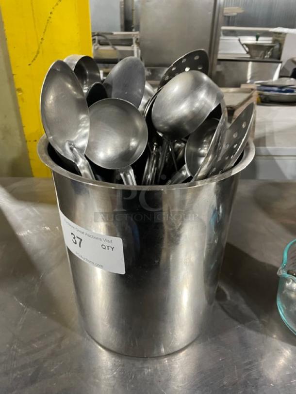 Lot Of Assorted Kitchen Utensils! With Bain Marie Pot! All One Money! - Image 4 of 4