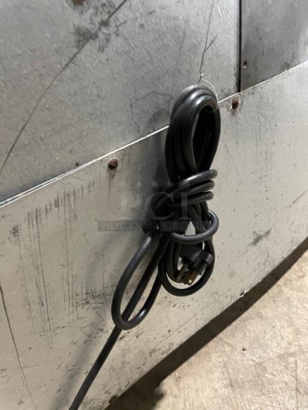 Traulsen Commercial Refrigerated Mega Top Salad/Sandwich Prep Table! With 2 Door Refrigerated Storage Underneath! All Stainless Steel! With Removable Cutting Board! On Casters! 115V 1 Phase! Model: UPT4812-LR SN: T20530C06! - Image 9 of 9