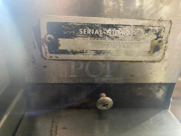 Nice! Blodgett Commercial Natural Gas Powered Double Stacked Convection Oven! All Stainless Steel! With Metal Oven Racks! On Legs! SN: 021601RA025Z! 2X Your Bid Makes One Unit! - Image 11 of 11