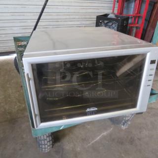 One WORKING Glass Door Sunbeam Wine Cooler. # SCN08SHCBV. 115 Volt.