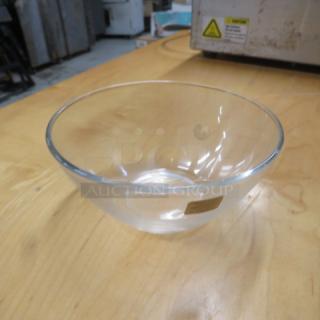 NEW Arcoroc 5.5 Inch Clear Glass Bowl. 6XBID