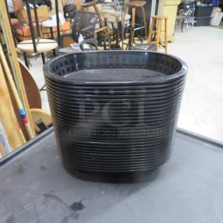 One Lot Of 28 NEW Fast Food Baskets, 9.5X6