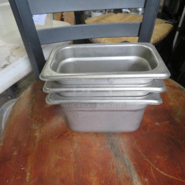 1/9 Size 4 Inch Deep Hotel Pan. 3XBID - Image 1 of 1