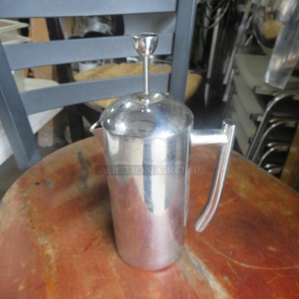 One Frieling Stainless Steel French Coffee Press. #0192. - Image 1 of 2