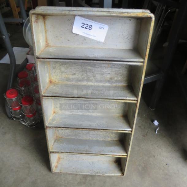 One Commercial Loaf Pan With 5 Loaves. 26X13X3 - Image 1 of 1