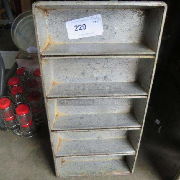 One Commercial Loaf Pan With 5 Loaves. 26X13X3 - Image 1 of 1