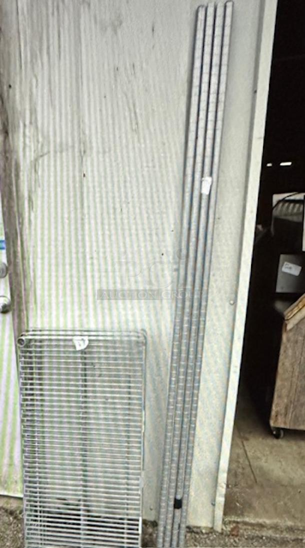 One Metro Shelf WIth 3 Shelves. Assembly Required. 36X18X74 - Image 1 of 1