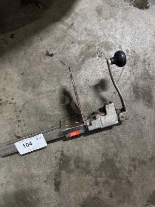 One 10lb Can Opener With Bracket.