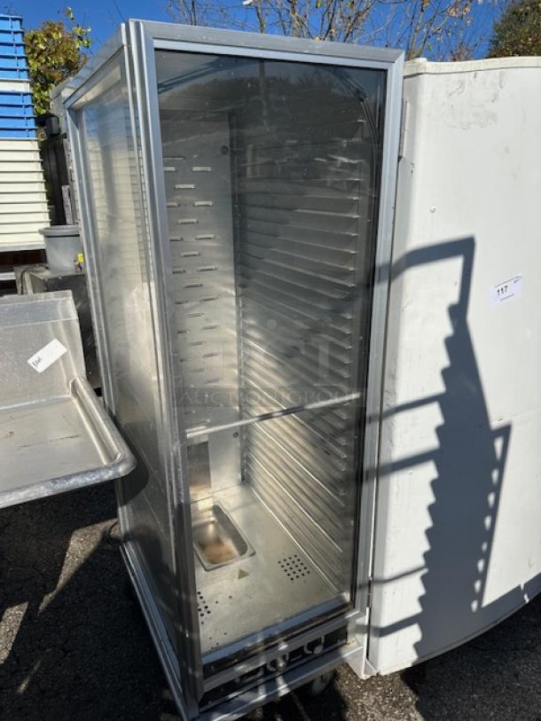 One Adcraft Proofer On Casters. 120 Volt. 20X33X67 - Image 1 of 2