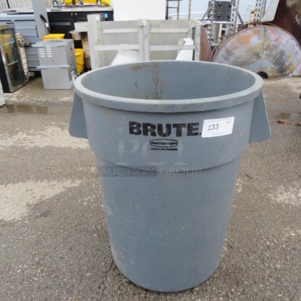 One Rubbermaid 44 Gallon Trash Can. - Image 1 of 1