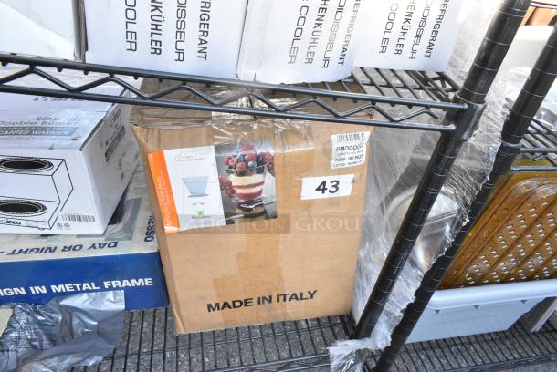 Chrome Finish 3 Tier Wire Shelving Unit w/ Contents Including Coffee Machine, Scale, Martini Glasses, 2 Tier Coffee Pot Warmer, Hollowick Votives, Water Pitchers.  BUYER MUST DISMANTLE. PCI CANNOT DISMANTLE FOR SHIPPING. PLEASE CONSIDER FREIGHT CHARGES. - Image 13 of 15