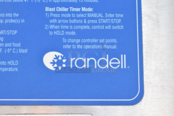 Randell BC-18 Stainless Steel Commercial Blast Chiller w/ 4 Probes. 115/230 Volts, 1 Phase. - Image 2 of 5
