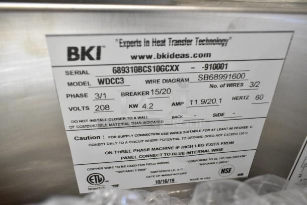 BRAND NEW! BKI WDCC3 Deli Display Case Merchandiser. 230 Volts, 1/3 Phase. - Image 4 of 12