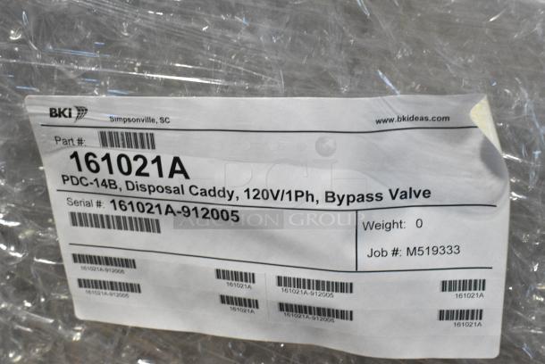 BRAND NEW! BKI PDC-14B Stainless Steel Commercial Oil Filtration System on Commercial Casters. 120 Volts, 1 Phase. - Image 3 of 6