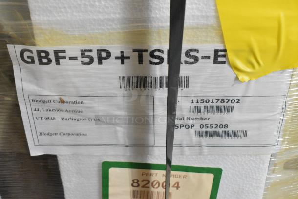 BRAND NEW IN CRATE! Blodgett Desmon GBF-5P+TSRS-ETL Stainless Steel Commercial Blast Chiller. - Image 2 of 5