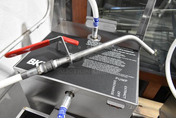 BRAND NEW! 2019 BKI PDC-14 Stainless Steel Commercial Oil Filtration System on Commercial Casters. 120 Volts, 1 Phase. - Image 5 of 7