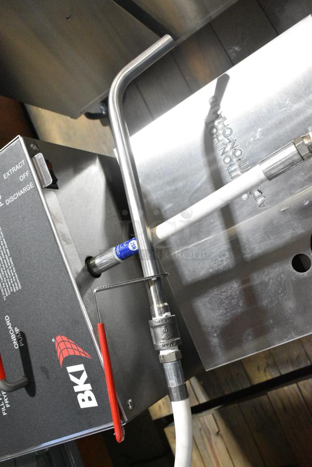 BRAND NEW! 2019 BKI PDC-14 Stainless Steel Commercial Oil Filtration System on Commercial Casters. 120 Volts, 1 Phase. - Image 4 of 6