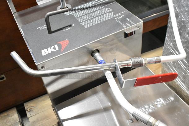 BRAND NEW! 2019 BKI PDC-14 Stainless Steel Commercial Oil Filtration System on Commercial Casters. 120 Volts, 1 Phase. - Image 4 of 6