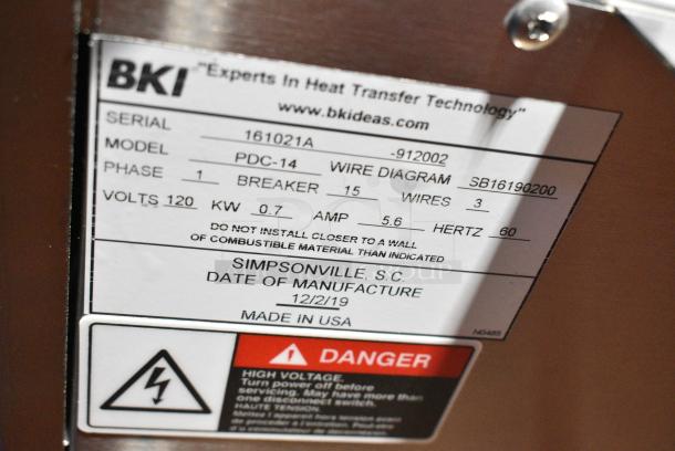 BRAND NEW! 2019 BKI PDC-14 Stainless Steel Commercial Oil Filtration System on Commercial Casters. 120 Volts, 1 Phase. - Image 6 of 6