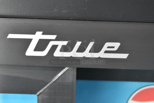2024 True GDM-41SL-48-HC-LD Metal Commercial 2 Door Reach In Cooler Merchandiser w/ Poly Coated Racks. 115 Volts, 1 Phase. Tested and Working! - Image 3 of 6