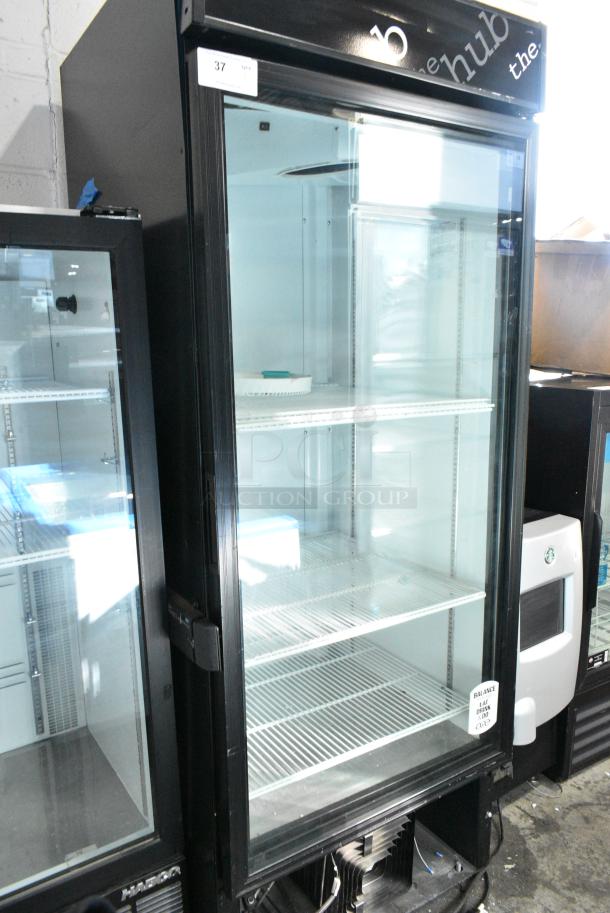 Criotec CFX-26 Metal Commercial Single Door Reach In Cooler Merchandiser w/ Poly Coated Racks. 115 Volts, 1 Phase. Tested and Powers On But Does Not Get Cold - Image 2 of 6