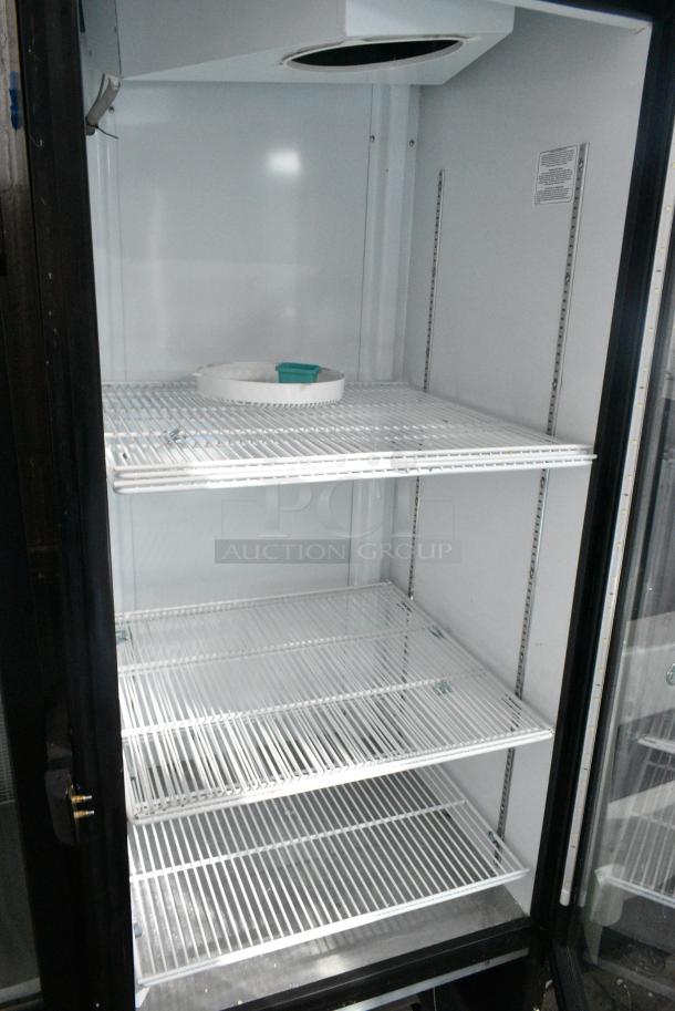 Criotec CFX-26 Metal Commercial Single Door Reach In Cooler Merchandiser w/ Poly Coated Racks. 115 Volts, 1 Phase. Tested and Powers On But Does Not Get Cold - Image 4 of 6