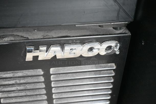 Habco SE12 Metal Commercial Single Door Reach In Cooler Merchandiser w/ Poly Coated Racks. 115 Volts, 1 Phase. Tested and Working! - Image 3 of 5