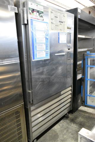 2018 Traulsen TBC13 Stainless Steel Commercial Blast Chiller w/ 3 Probes on Commercial Casters. 115/208-230 Volts, 1 Phase.