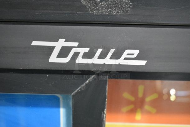 2016 True GDM-41SL-48-HC-LD Metal Commercial 2 Door Reach In Cooler Merchandiser w/ Poly Coated Racks. 115 Volts, 1 Phase. Tested and Working! - Image 3 of 6
