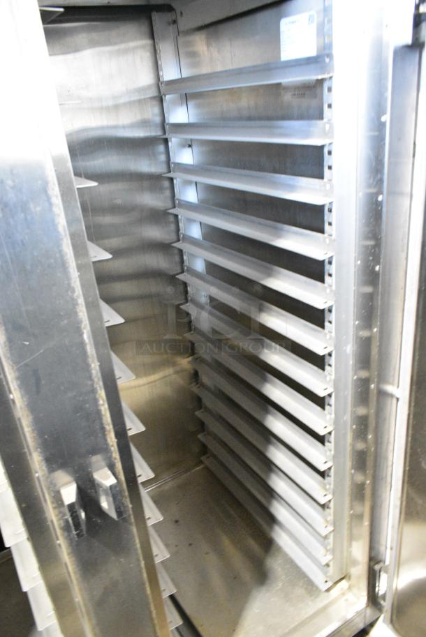 Traulsen RE232N-ZCF02 Stainless Steel Commercial 2 Door Reach In Cooler on Commercial Casters. 115 Volts, 1 Phase. Tested and Does Not Power On - Image 5 of 6