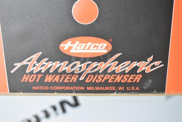 BRAND NEW! Hatco AWD-12 Metal Commercial Countertop Plumbed Hot Water Dispenser. 208 Volts, 1 Phase. - Image 3 of 6