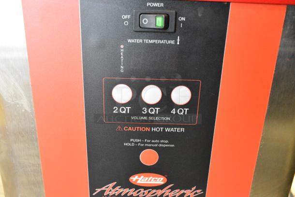 BRAND NEW! Hatco AWD-12 Metal Commercial Countertop Plumbed Hot Water Dispenser. 208 Volts, 1 Phase. - Image 4 of 6