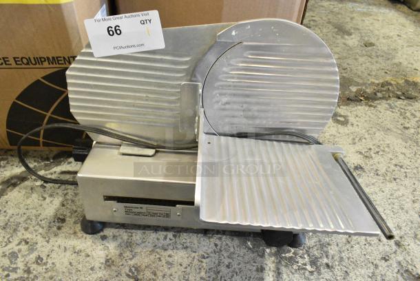 AEPi Metal Commercial Meat Slicer. 220 Volts, 1 Phase. Tested and Working! - Image 2 of 7