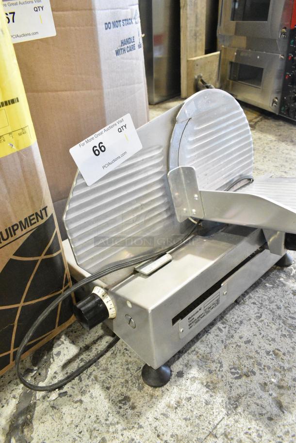 AEPi Metal Commercial Meat Slicer. 220 Volts, 1 Phase. Tested and Working! - Image 3 of 7