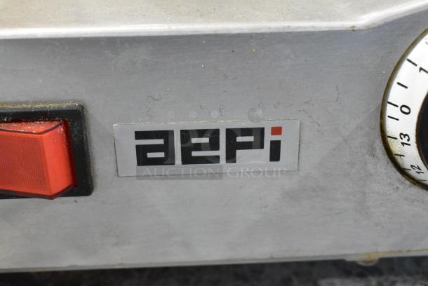 AEPi Metal Commercial Meat Slicer. 220 Volts, 1 Phase. Tested and Working! - Image 5 of 7