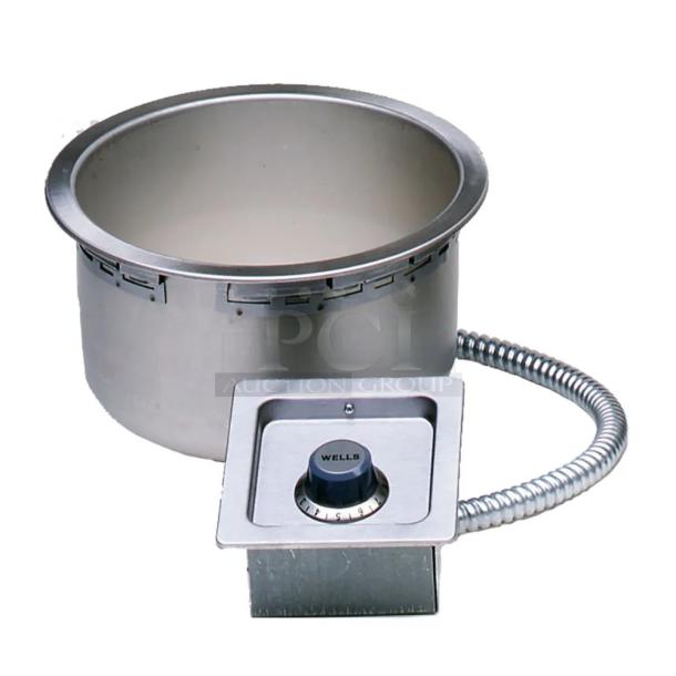 BRAND NEW IN BOX! Wells SS10ULTCIAF Stainless Steel Commercial Drop In Steam Well. 208/240 Volts, 1 Phase. - Image 1 of 5