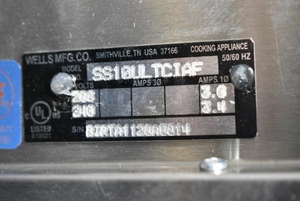 BRAND NEW IN BOX! Wells SS10ULTCIAF Stainless Steel Commercial Drop In Steam Well. 208/240 Volts, 1 Phase. - Image 5 of 5