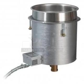BRAND NEW IN BOX! Hatco HWBI-11QTD Stainless Steel Commercial Drop In Steam Well. 208 Volts, 1 Phase.